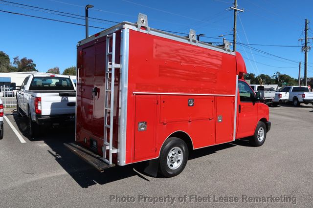 2012 Chevrolet Express Commercial Cutaway Express 3500 KUV Enclosed Utility Ladder Rack SRW - 22940503 - 4