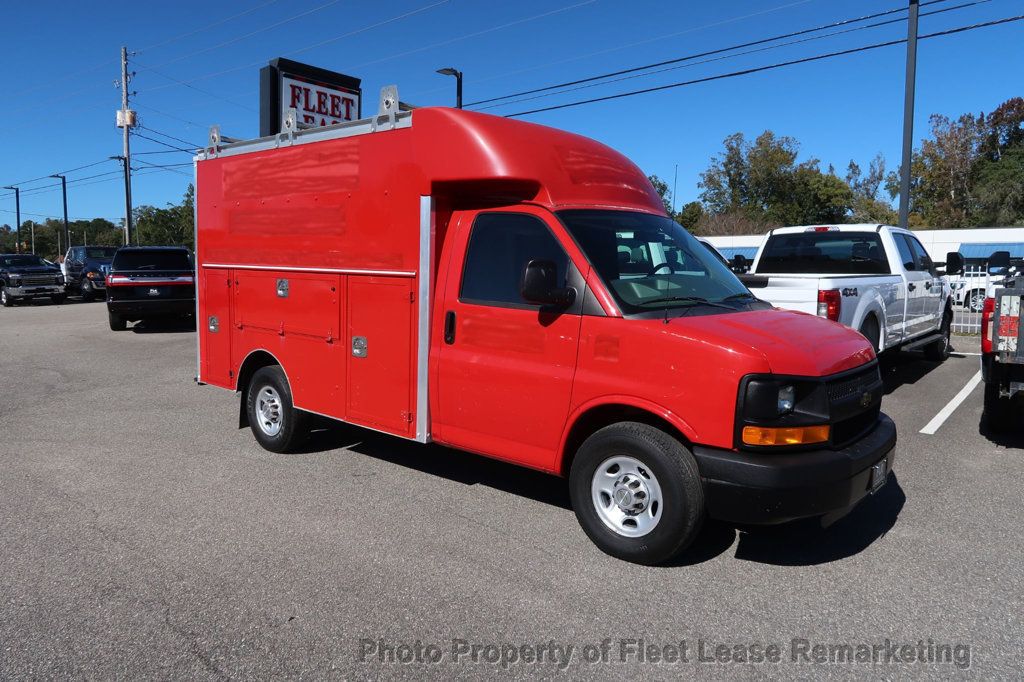 2012 Chevrolet Express Commercial Cutaway Express 3500 KUV Enclosed Utility Ladder Rack SRW - 22940503 - 6