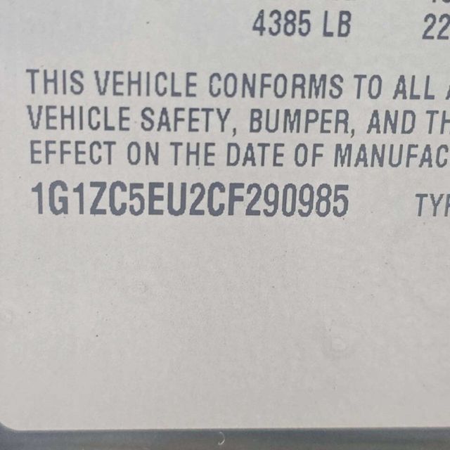 2012 Chevrolet Malibu 4dr Sedan LT w/1LT - 22968957 - 9