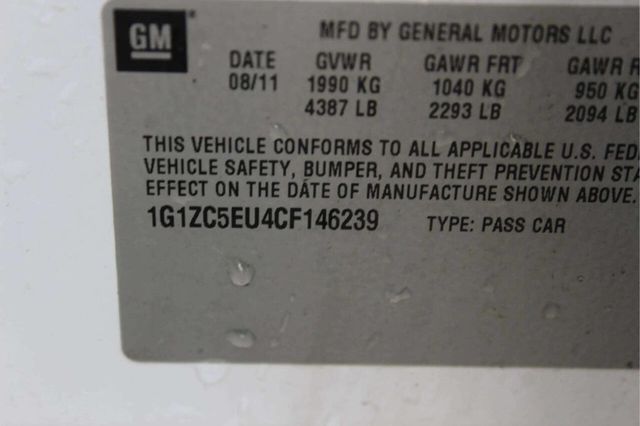 2012 Chevrolet Malibu 4dr Sedan LT w/1LT - 23013508 - 6