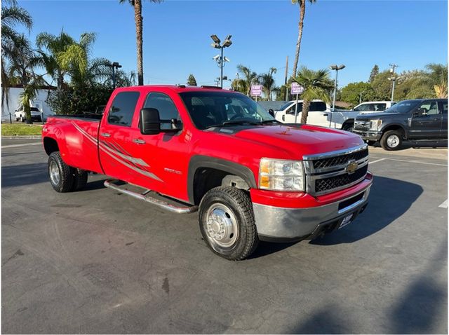 2012 Chevrolet Silverado 3500 HD Crew Cab LT DUALLY 4X4 6.0L GAS CLEAN - 22909139 - 2