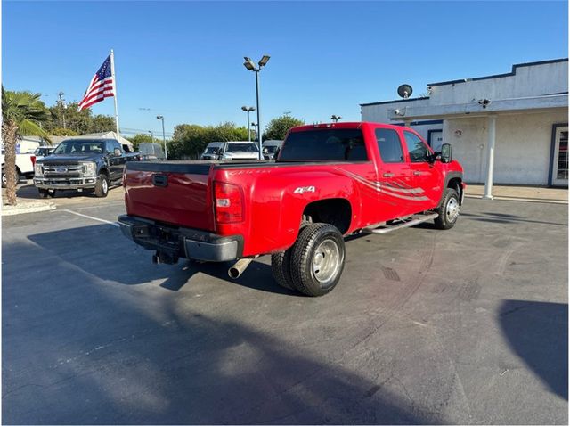 2012 Chevrolet Silverado 3500 HD Crew Cab LT DUALLY 4X4 6.0L GAS CLEAN - 22909139 - 4