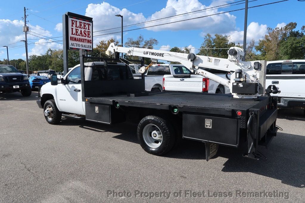 2012 Chevrolet Silverado 3500HD Silverado 3500 4WD Reg Cab 12' Flatbed Crane  - 22643310 - 2