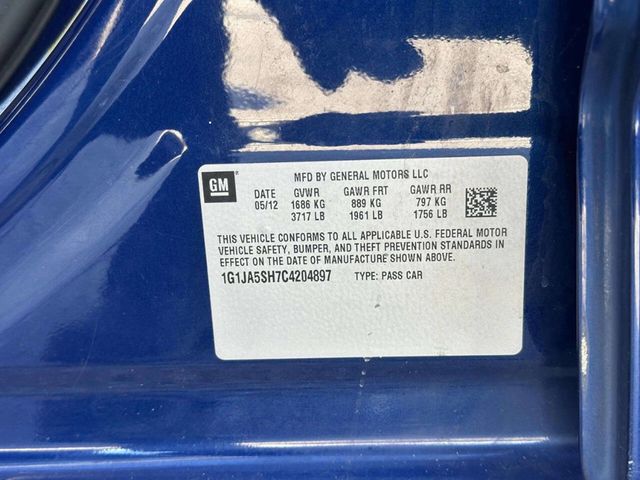 2012 Chevrolet Sonic 4dr Sedan LS 2LS - 22968921 - 28