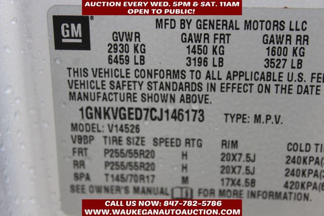 2012 Chevrolet Traverse AWD 4dr LT w/1LT - 22949749 - 11