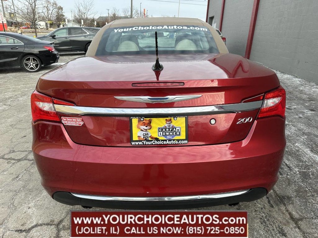 2012 Chrysler 200 2dr Convertible Touring - 22781269 - 11