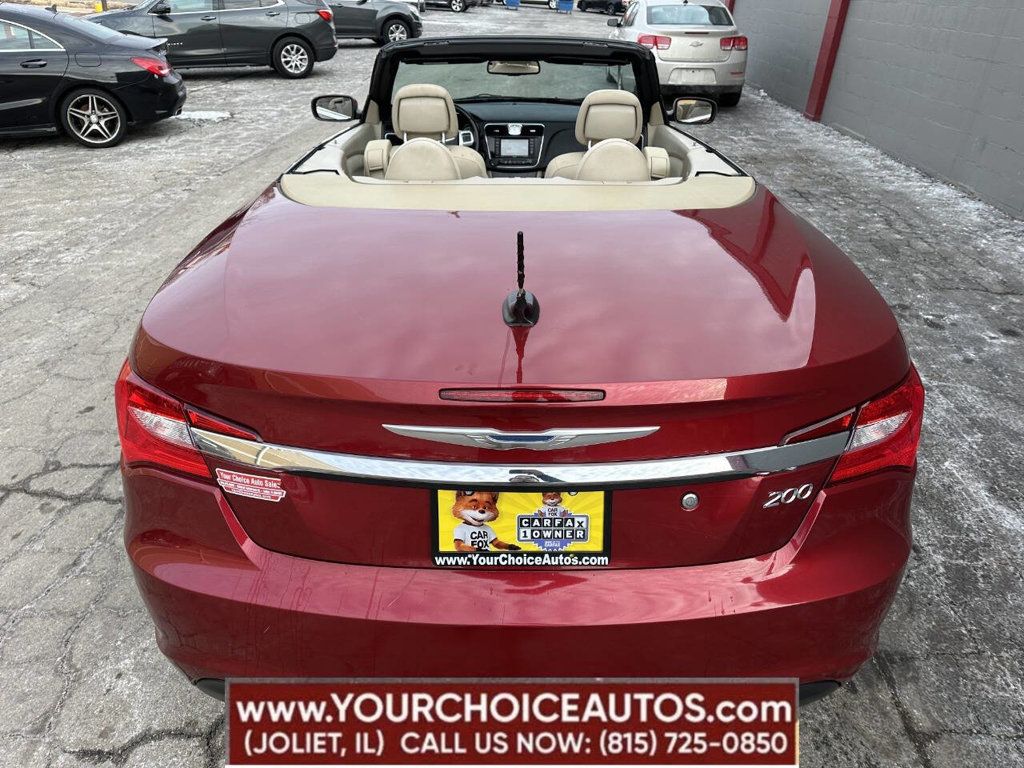 2012 Chrysler 200 2dr Convertible Touring - 22781269 - 3