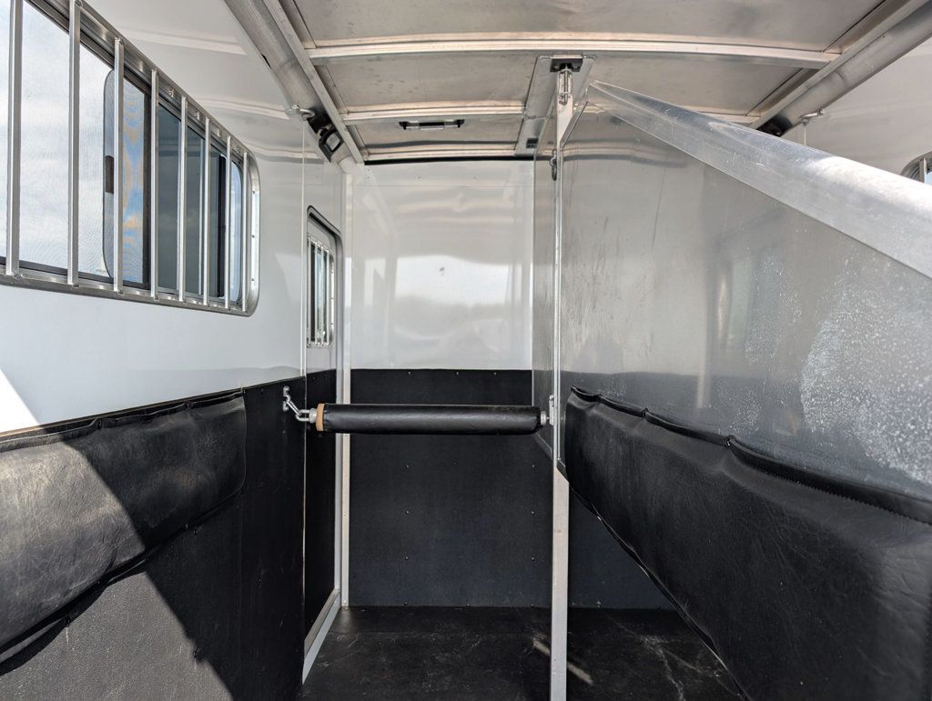 2012 Exiss 2 Horse Straight Load Goose Neck  - 23097515 - 9