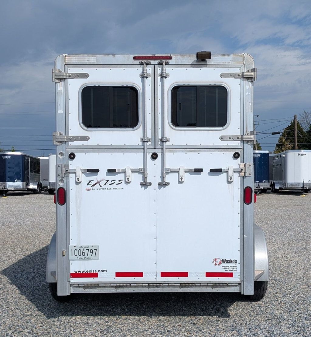 2012 Exiss 2 Horse Straight Load Goose Neck  - 23097515 - 5