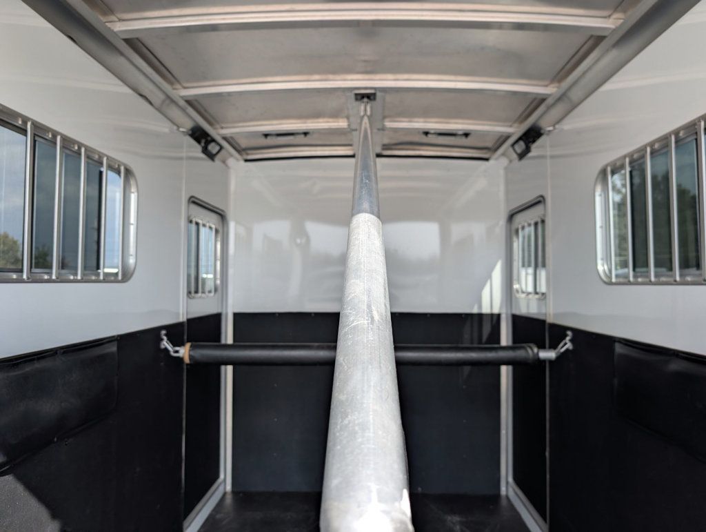 2012 Exiss 2 Horse Straight Load Goose Neck  - 23097515 - 8