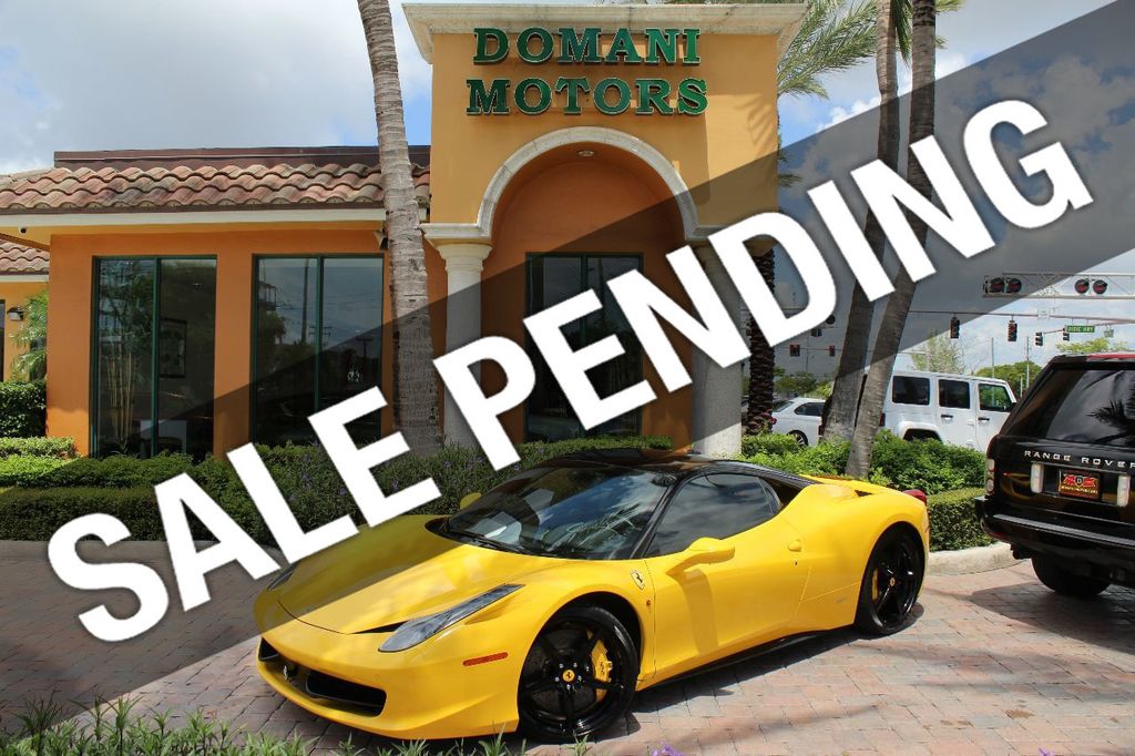 2012 Ferrari 458 Italia ONLY 8K MILES!! BEAUTIFUL 458 ITALIA!! JUST $1,352/MONTH!!! - 16638912 | Video 1