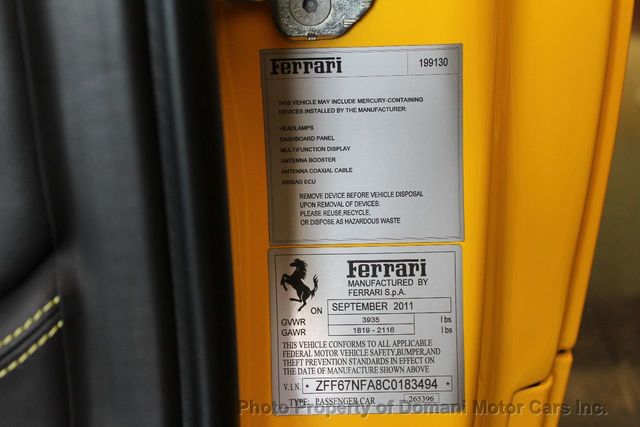2012 Ferrari 458 Italia ONLY 8K MILES!! BEAUTIFUL 458 ITALIA!! JUST $1,352/MONTH!!! - 16638912 - 47