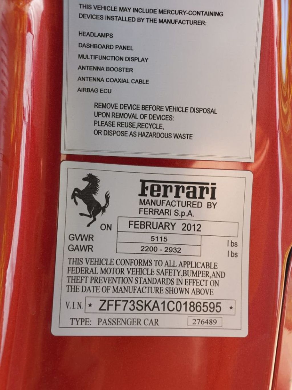 2012 Ferrari FF 2dr Hatchback - 20005750 - 29