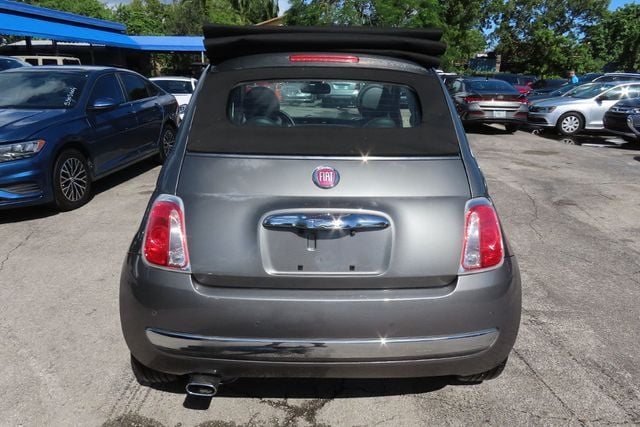 2012 FIAT 500 2dr Convertible Lounge - 22636889 - 8