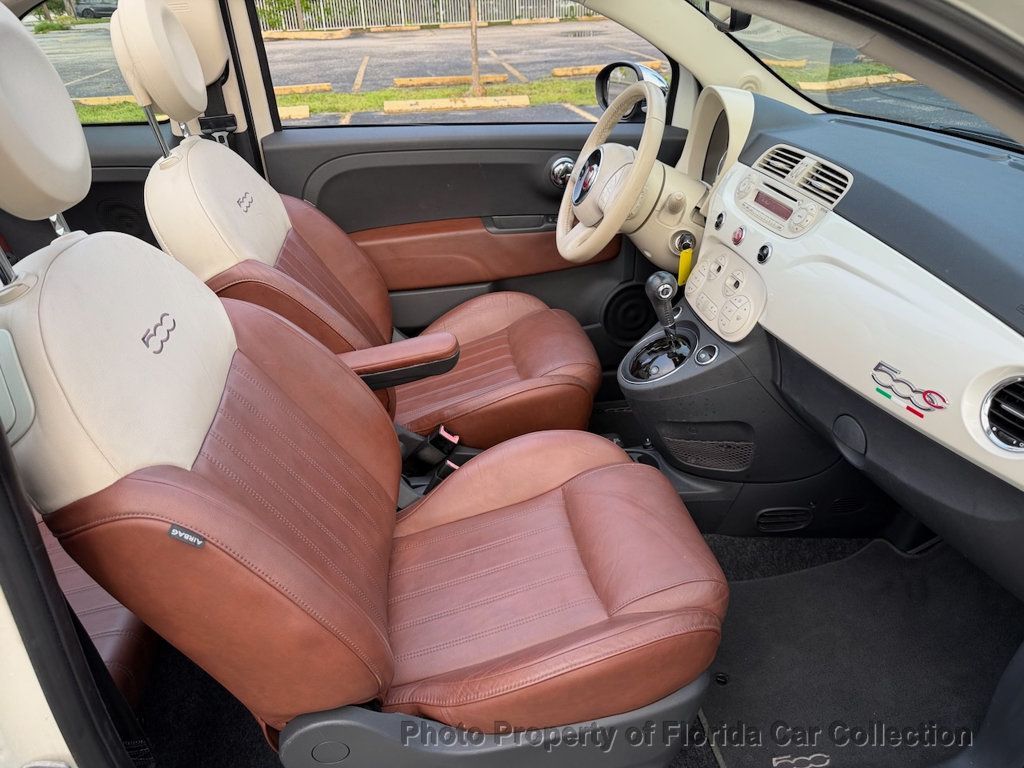 2012 FIAT 500 Convertible Lounge - 23041721 - 23