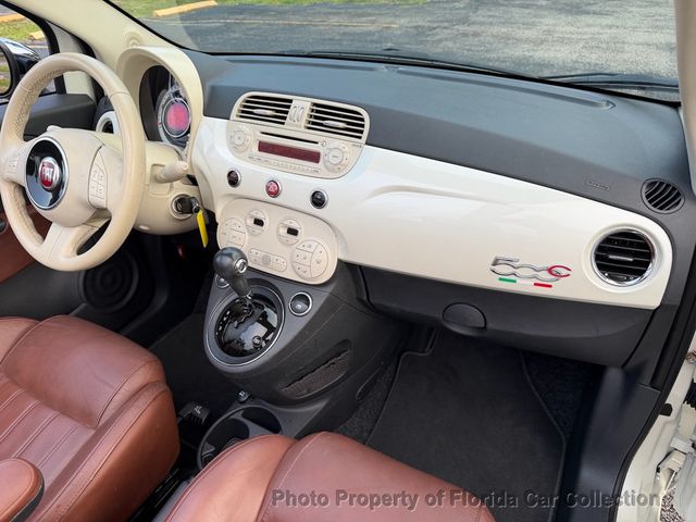 2012 FIAT 500 Convertible Lounge - 23041721 - 25