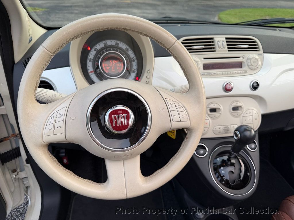 2012 FIAT 500 Convertible Lounge - 23041721 - 26