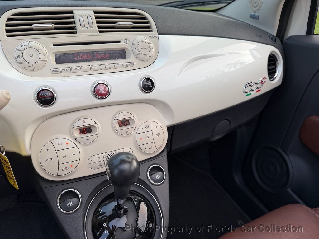 2012 FIAT 500 Convertible Lounge - 23041721 - 27