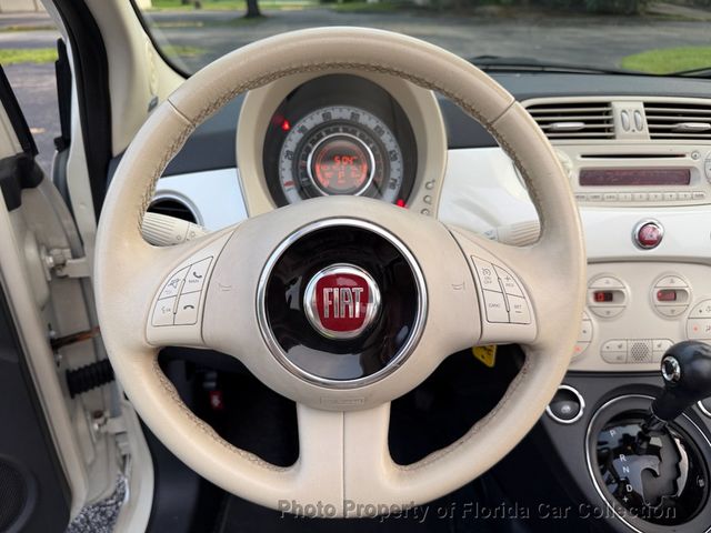 2012 FIAT 500 Convertible Lounge - 23041721 - 28