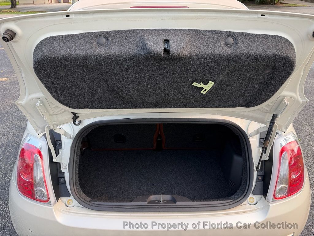 2012 FIAT 500 Convertible Lounge - 23041721 - 43