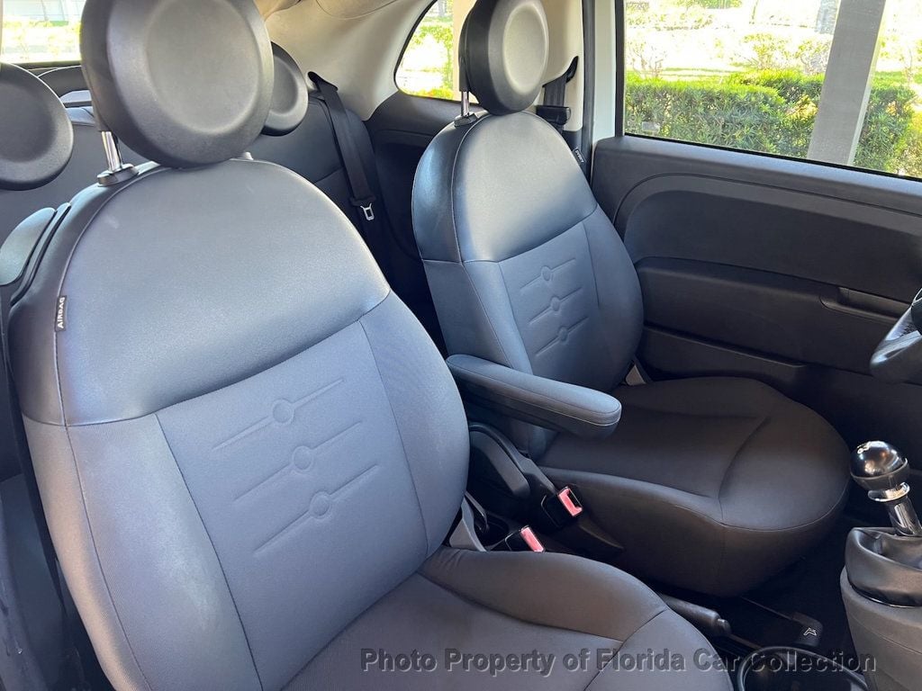 2012 FIAT 500 Convertible Pop 5-Speed Manual - 22916616 - 9
