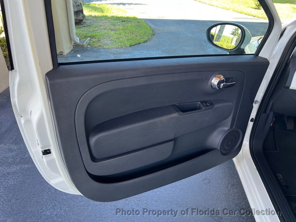 2012 FIAT 500 Convertible Pop 5-Speed Manual - 22916616 - 38