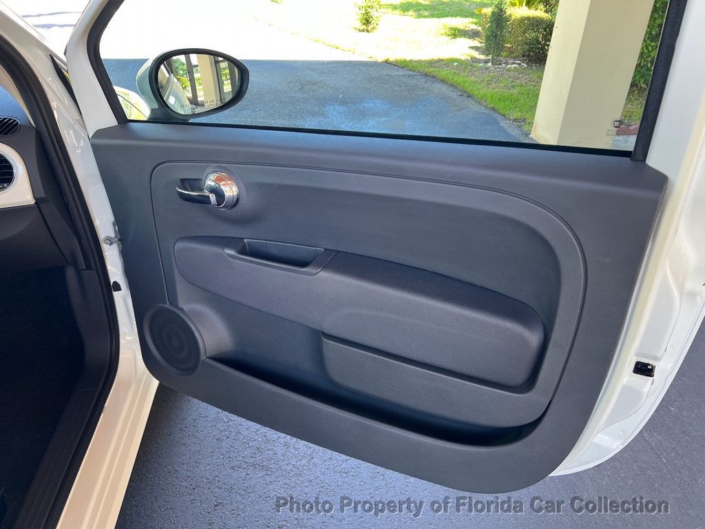 2012 FIAT 500 Convertible Pop 5-Speed Manual - 22916616 - 39