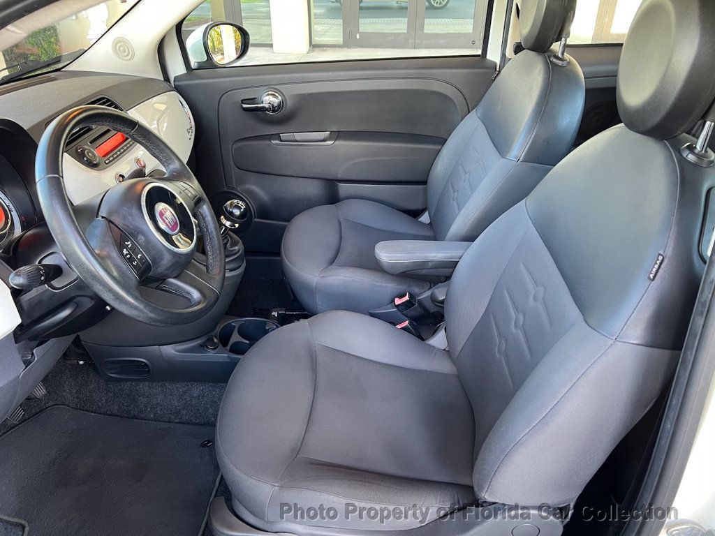 2012 FIAT 500 Convertible Pop 5-Speed Manual - 22916616 - 42