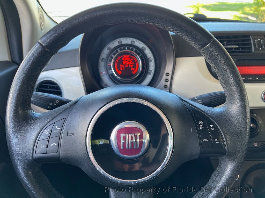 2012 FIAT 500 Convertible Pop 5-Speed Manual - 22916616 - 49