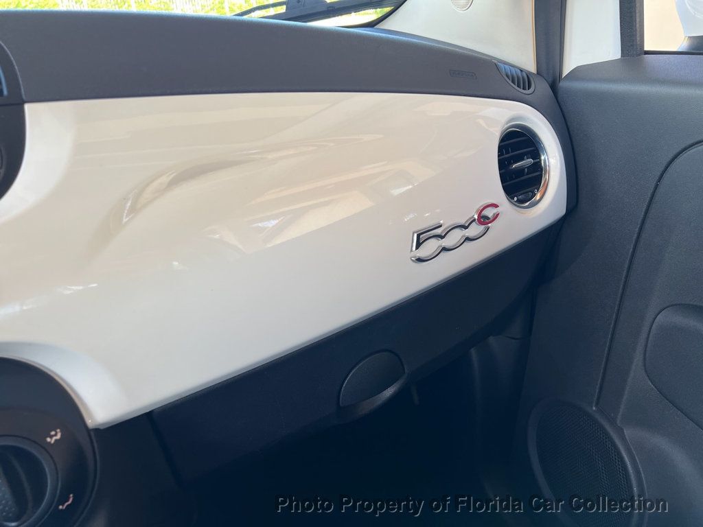 2012 FIAT 500 Convertible Pop 5-Speed Manual - 22916616 - 52