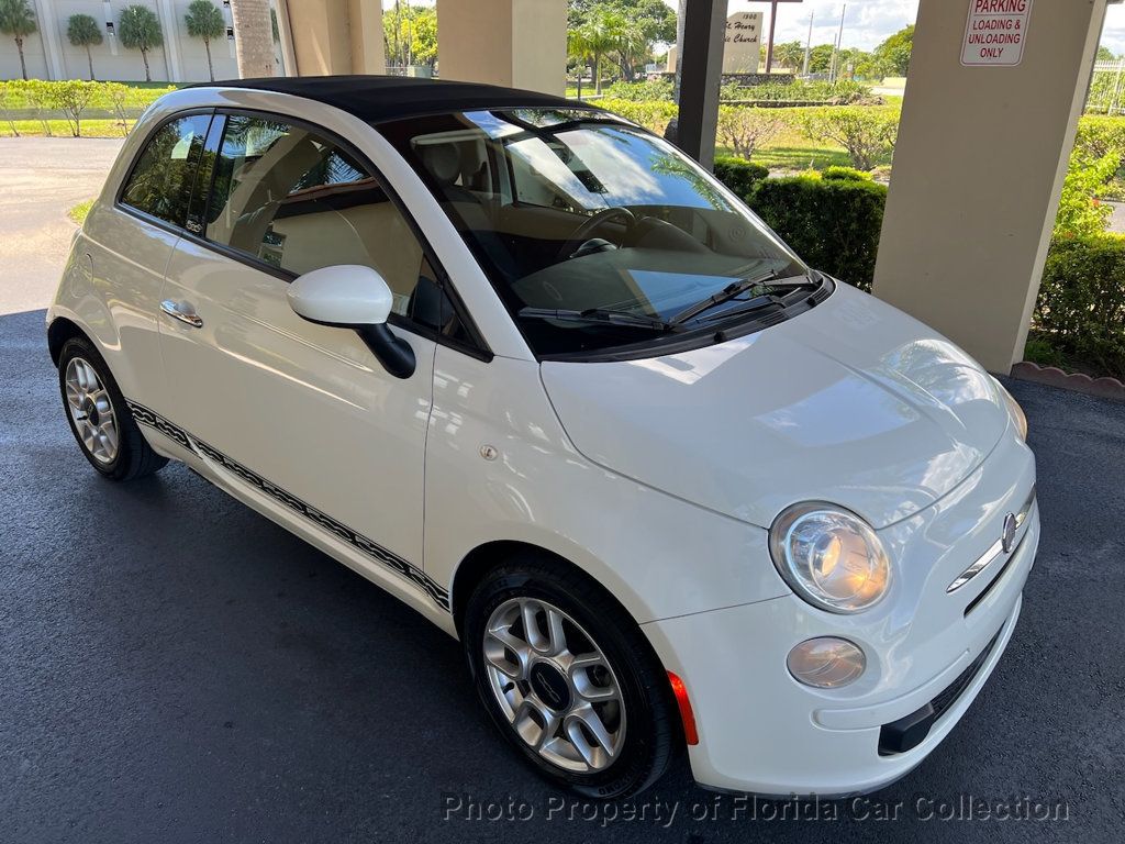 2012 FIAT 500 Convertible Pop 5-Speed Manual - 22916616 - 63