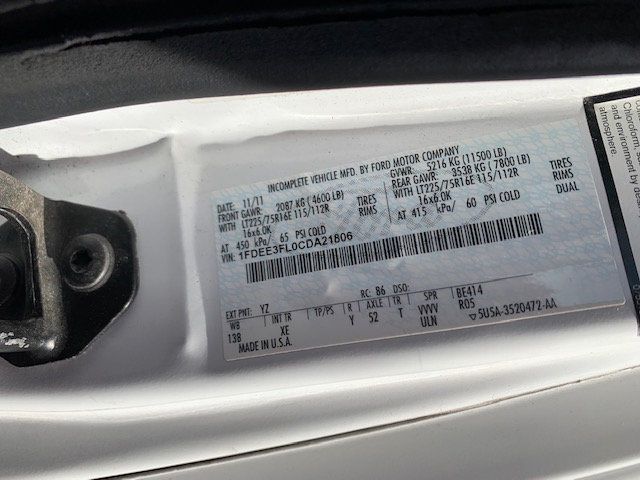 2012 Ford E350 SD PEOPLE MOVER MINI BUS LOW MILES MECHANIC SPECIAL - 21878819 - 62