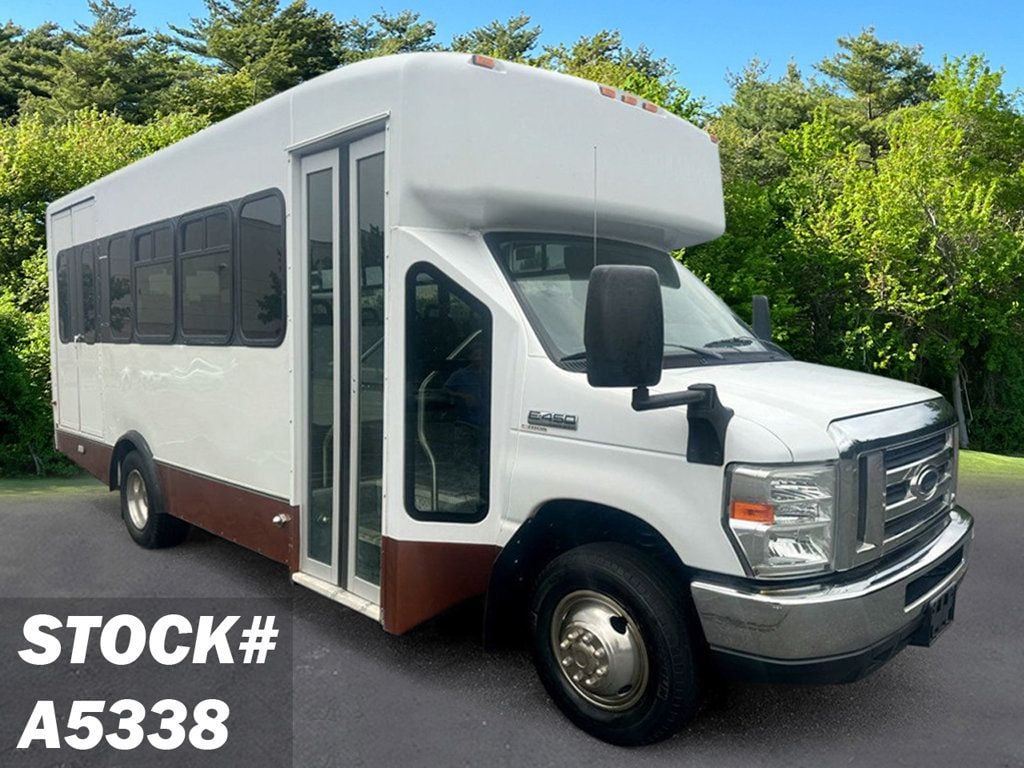 2012 Ford E450 Non-CDL Wheelchair Shuttle Bus For Sale For Adults Seniors Church Group & Handicapped - 22514503 - 0