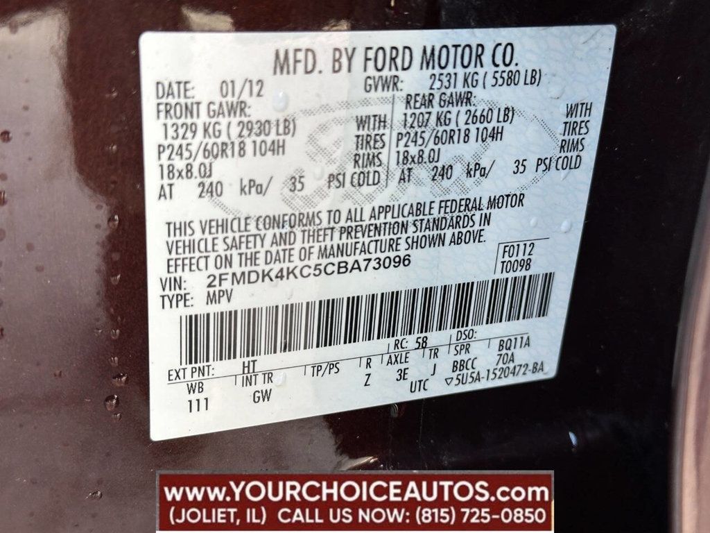 2012 Ford Edge 4dr Limited AWD - 22855382 - 19