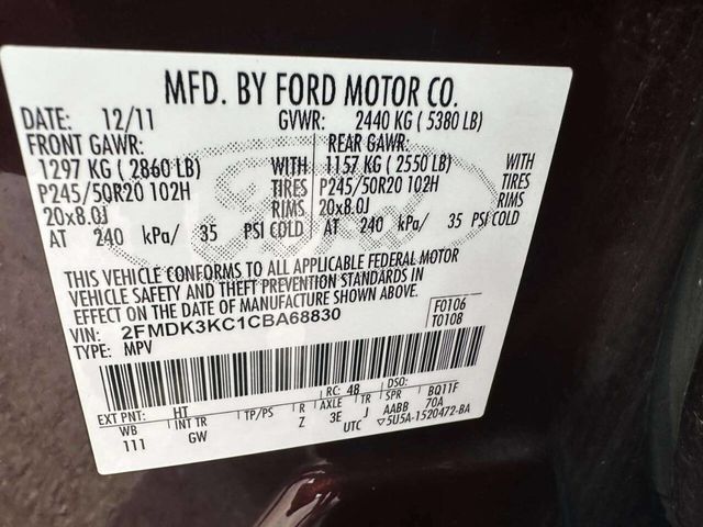 2012 Ford Edge 4dr Limited FWD - 23021996 - 36