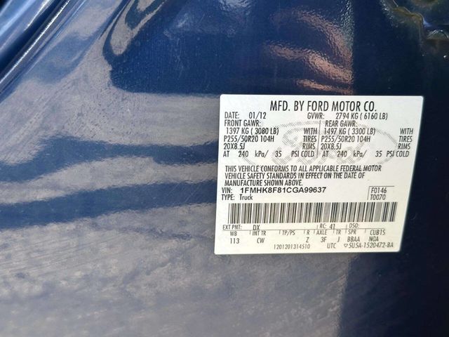 2012 Ford Explorer 4WD 4dr Limited - 23049607 - 29