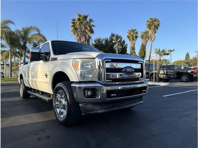 2012 Ford F250 Super Duty Crew Cab LARIAT 4X4 DIESEL NAV BACK UP CAM CLEAN - 22419257 - 2