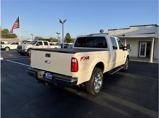 2012 Ford F250 Super Duty Crew Cab LARIAT 4X4 DIESEL NAV BACK UP CAM CLEAN - 22419257 - 5