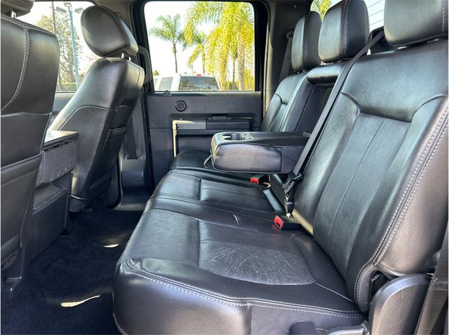 2012 Ford F250 Super Duty Crew Cab LARIAT 4X4 NAV BACK UP CAM LEATHER PACKAGE - 22979287 - 17