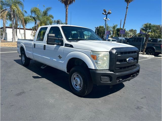 2012 Ford F250 Super Duty Crew Cab XL LONG BED 4X4 DIESEL CLEAN - 23092267 - 2