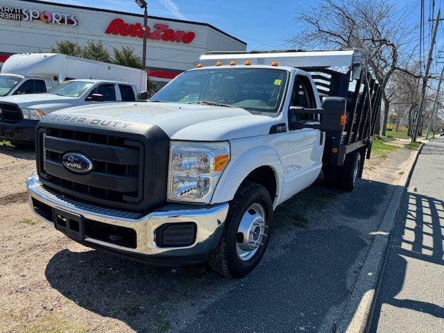 2012 Ford F350 SD 13 FT FLATBED STAKE BODY WITH LIFTGATE 24,000 MILES - 22389209 - 10