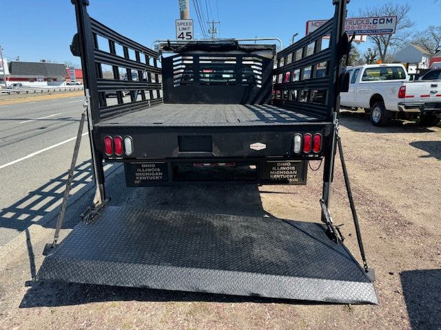 2012 Ford F350 SD 13 FT FLATBED STAKE BODY WITH LIFTGATE 24,000 MILES - 22389209 - 51