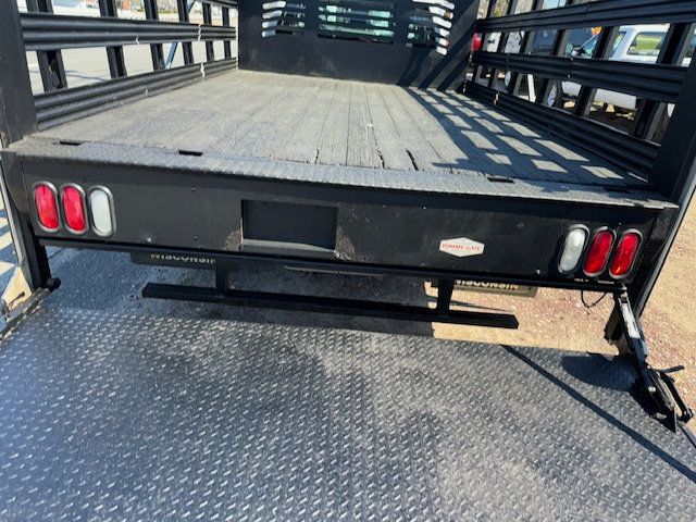 2012 Ford F350 SD 13 FT FLATBED STAKE BODY WITH LIFTGATE 24,000 MILES - 22389209 - 54