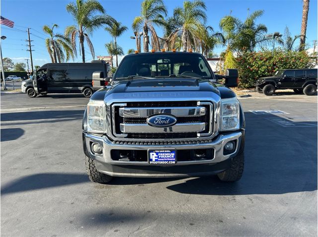 2012 Ford F450 Super Duty Crew Cab F450 LARIAT  DUALLY 4X4 DIESEL BACK UP CAM CLEAN - 23088540 - 1