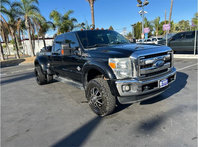 2012 Ford F450 Super Duty Crew Cab F450 LARIAT  DUALLY 4X4 DIESEL BACK UP CAM CLEAN - 23088540 - 2