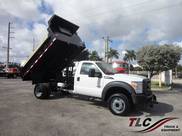 2012 Ford F550 4X4. 11.4FT MASON DUMP TRUCK...*NEW* CM TRUCK BED - 21285368 - 0