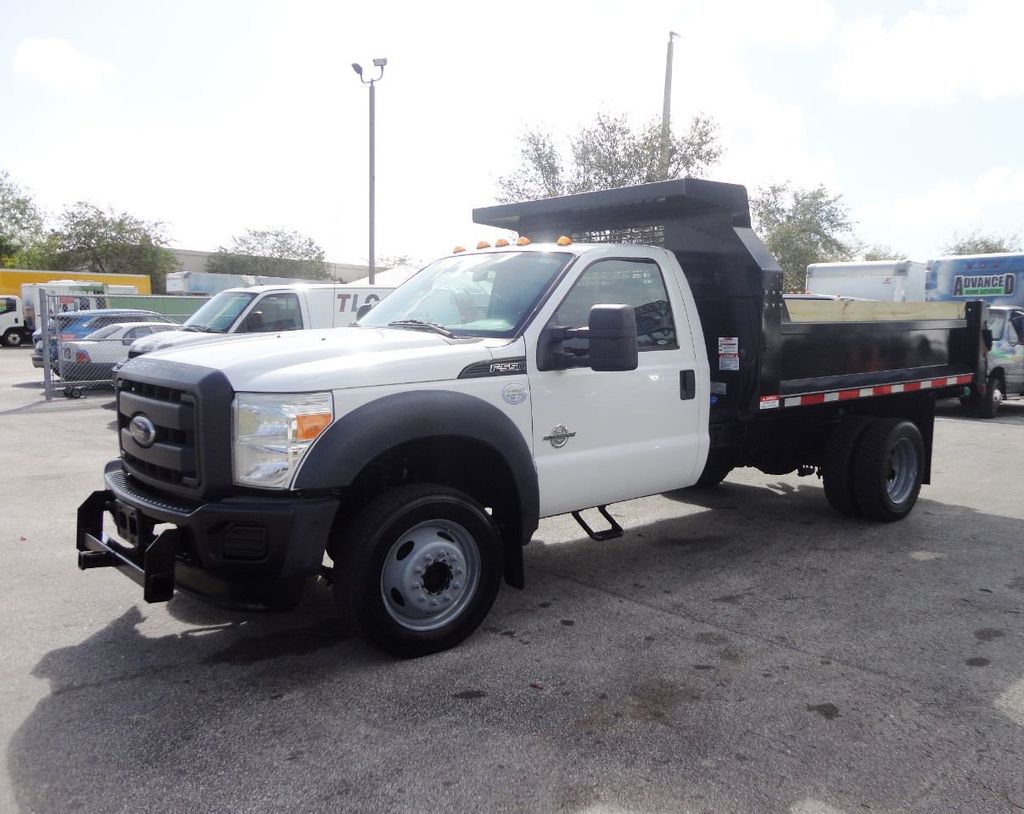 2012 Ford F550 4X4. 11.4FT MASON DUMP TRUCK...*NEW* CM TRUCK BED - 21285368 - 10
