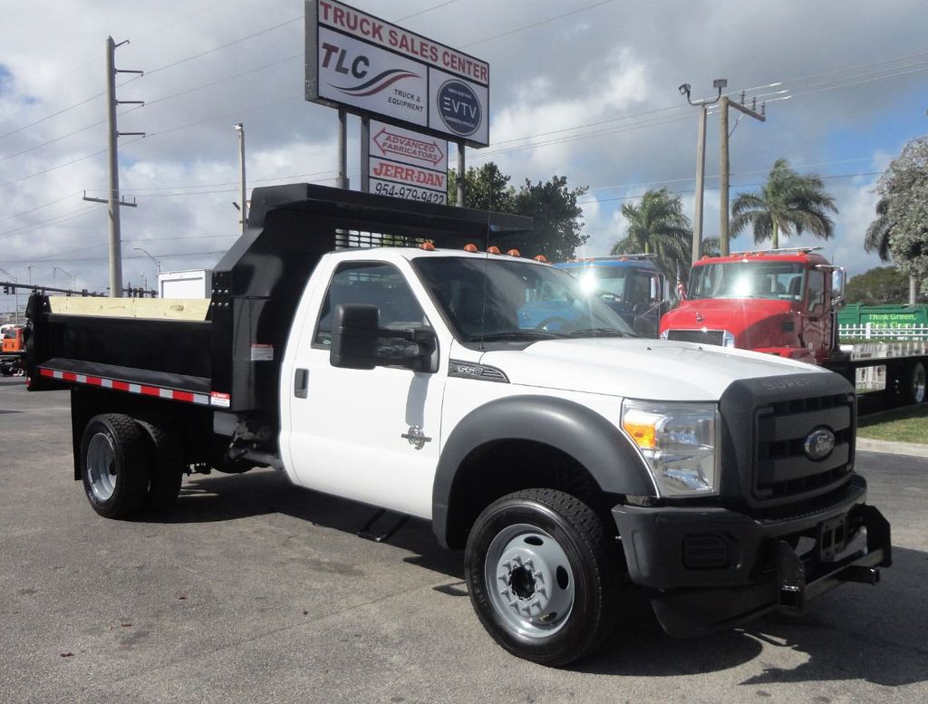 2012 Ford F550 4X4. 11.4FT MASON DUMP TRUCK...*NEW* CM TRUCK BED - 21285368 - 1