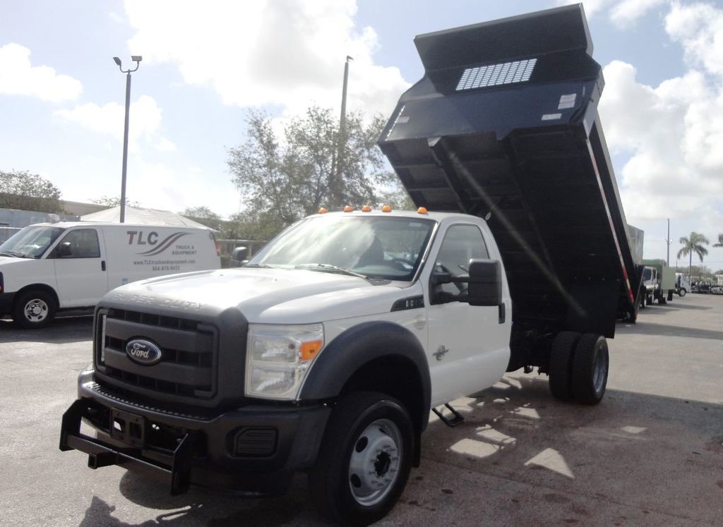2012 Ford F550 4X4. 11.4FT MASON DUMP TRUCK...*NEW* CM TRUCK BED - 21285368 - 26
