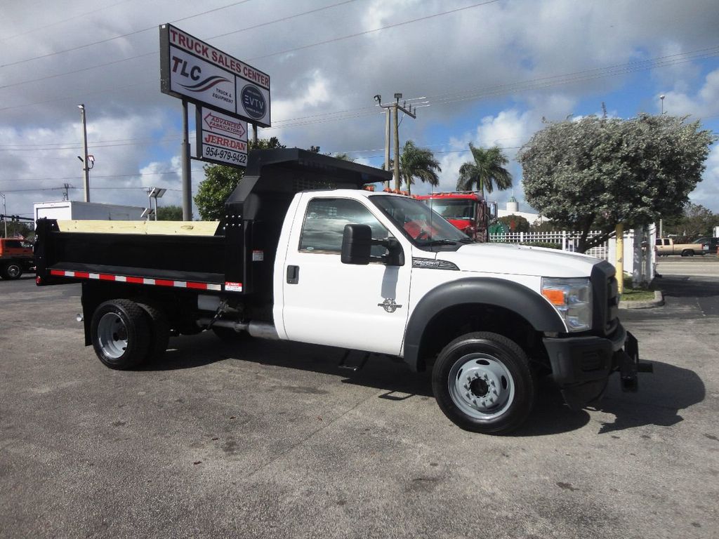 2012 Ford F550 4X4. 11.4FT MASON DUMP TRUCK...*NEW* CM TRUCK BED - 21285368 - 2